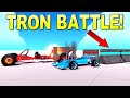 The Best Kind of TRON Battle Uses CONCRETE WALLS! - Trailmakers Multiplayer