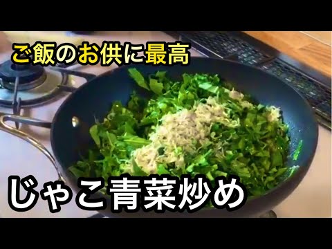 ご飯が止まらない!青菜で栄養たっぷり飯の友!ご飯のおとも|お弁当や混ぜご飯にも
