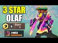 3 STAR OLAF ⭐⭐⭐ Double Rapid Firecannon 6 Slayer Olaf (Teamfight Tactics TFT Festival of Beasts 4.5)