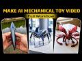 Viral AI Mechanical Toy Videos Kaise Banaye 🤖 | How To Create Viral Mechanical Toy Videos with AI