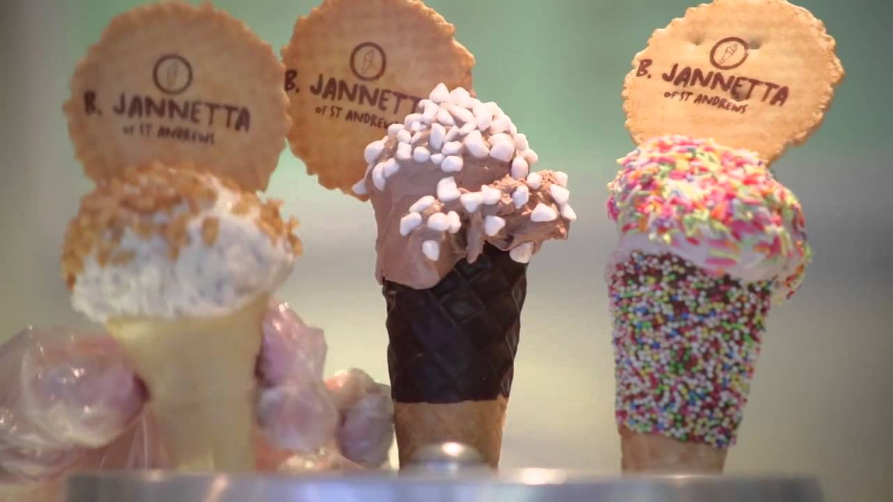 Jannettas Gelateria St Andrews - YouTube