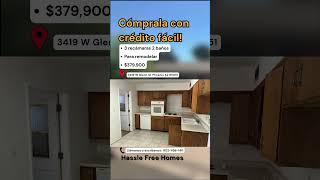 Compra esta casa en Phoenix AZ con crédito fácil por 30 años! 3419 W Glenn Dr Phoenix AZ 85051