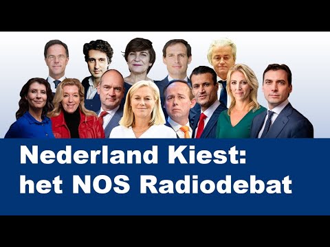 Het volledige NOS Radiodebat | NPO Radio 1