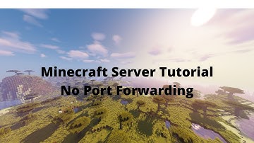 MINECRAFT SERVER Tutorial NO PORT-FORWARDING (Windows)