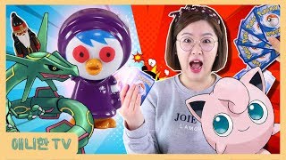 Pokemon Card Red Eye Patty Vs Anniehan Pororo And Friends Play  anniehan Tv