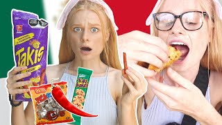 eating ONLY MEXICAN foods for 24 HOURS!