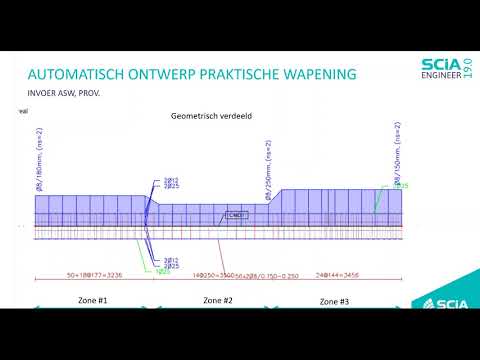 [NL] Geautomatiseerd betonontwerp in SCIA Engineer 19