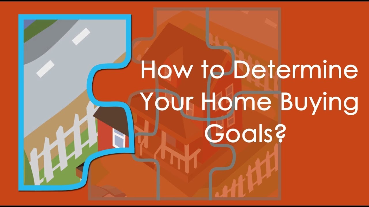 How to Determine Your Home Buying Goals YouTube