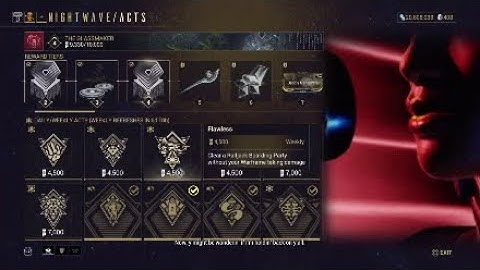 Warframe: Nightwaves:Flawless: Clear a Railjack Boarding Party without your warframe taking damage.