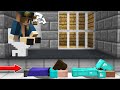 HOW NOOB ESCAPE THROUGH a SECRET BUNKER from a PRISON? in Minecraft Noob vs Pro