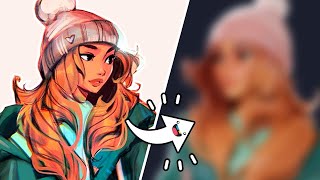 2D to 3D! Sculpting a Casual Girl in a Winter Jacket ❄️ From Start to Finish! ❄️