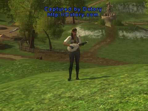 LotROで楽器演奏(らららコッペパン♪)