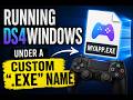 Running DS4Windows Under a Custom “.exe” Name [Stealth Mapping DS4Windows]