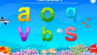 Letter Quiz Alphabet Aquarium "Education Games" Android Mental Developer Games "For Kids" screenshot 2