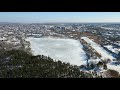 Зимовий день на Богунському та Соколовському кар'єрах у Житомирі з висоти - Житомир.info