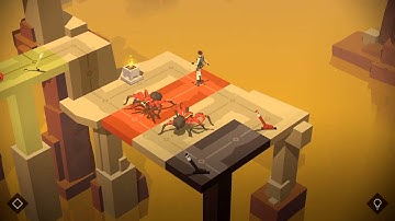 Lara Croft GO Walkthrough The Maze of Spirits Level 5 & 6