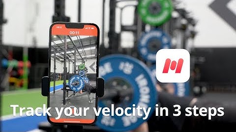 Record velocity with Metric VBT in 3 easy steps