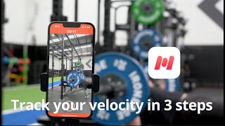 Record velocity with Metric VBT in 3 easy steps