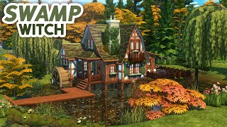 Swamp Witch Cottage🧹// The Sims 4 Speed Build