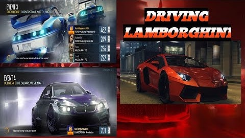NEED FOR SPEED: NO LIMITS CHAPTER 2 EVENT 3 AND 4 DELIVERING LAMBORGHINI || 1080p