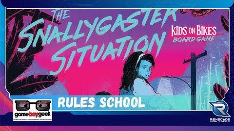 How to Play The Snallygaster Situation: Kids on Bikes Board Game (Rules School)