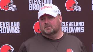 Browns coach Freddie Kitchens: Gerald McCoy well aware of who we are, what we want