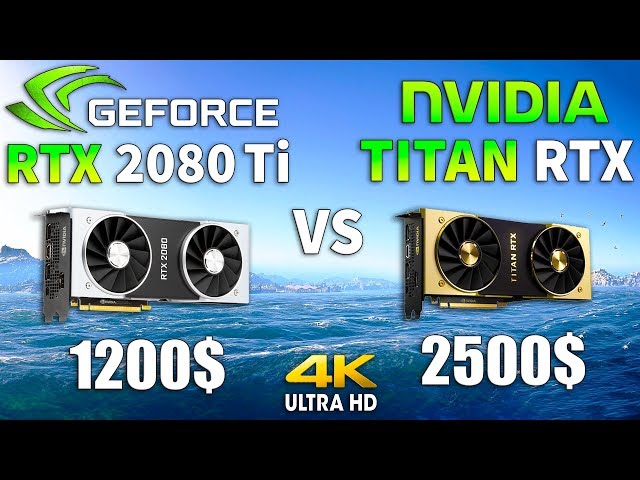 Illustrer til eksil regering TITAN RTX vs RTX 2080 Ti Test in 8 Games 4K (i9 9900k) - YouTube