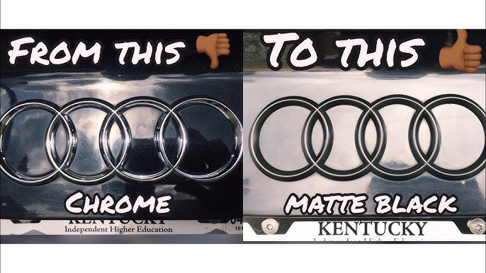 AUDI EMBLEM WECHSEL vorne & hinten Tutorial 