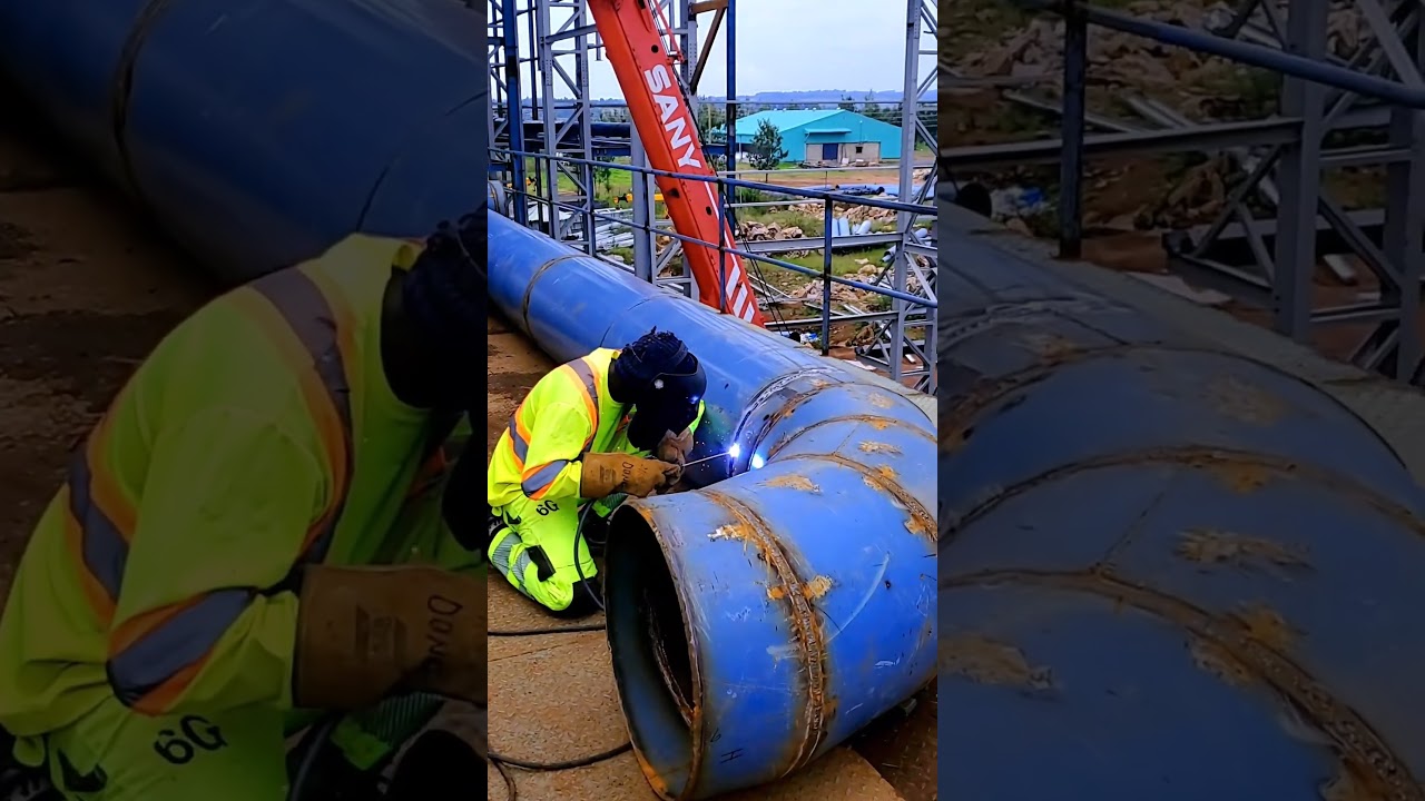 6G welding pipe welder