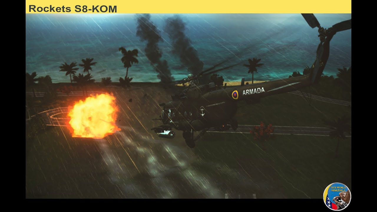 DCS Mi-8 Rockets S8-KOM