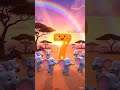 Number 7 for kids! Seven elephants on the sunny savanna #number7 #elephants #toddlervideos #safari