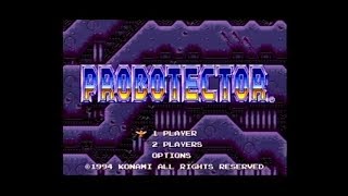 Mega Drive Longplay - Probotector (E)