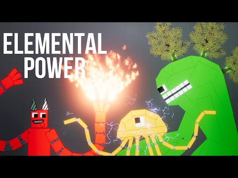 Garten of Banban but they can use Elemental Power - People Playground 1.26