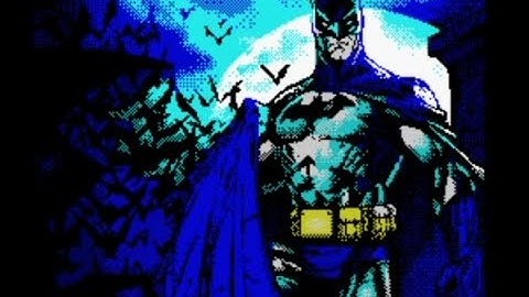 ZX Spectrum: "Batman ZX" Art / Picture (2022)