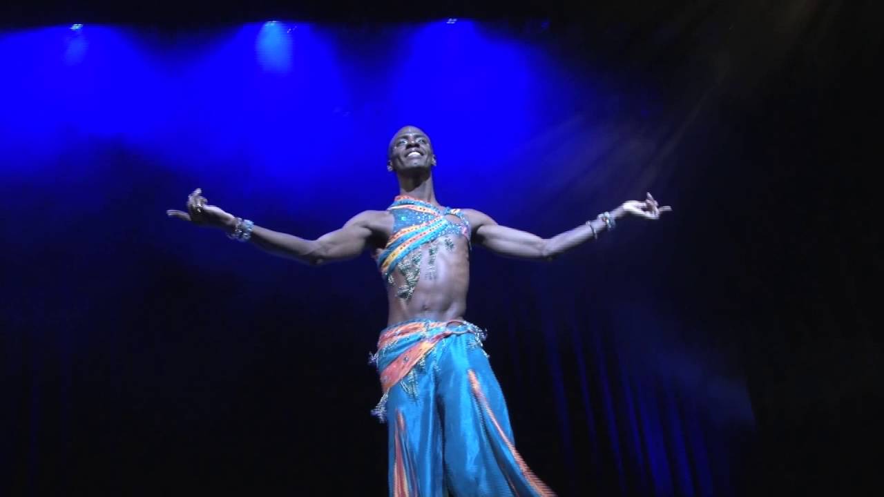 Rachid Alexander, Male belly dancer, Aish Maaya танец живота - YouTube