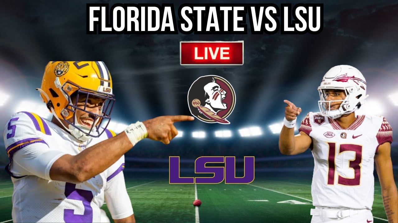 LSU vs. Florida State Live Play by Play YouTube