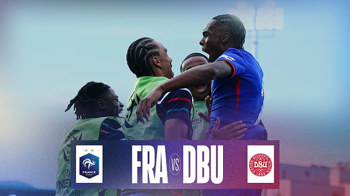 Résumé I Nouveau scénario RENVERSANT pour les Bleuets qui filent en 1/2 FINALE de l'Euro ESPOIRS