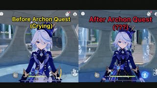 Can you still hear Furina's crying after clearing the Archon Quest?