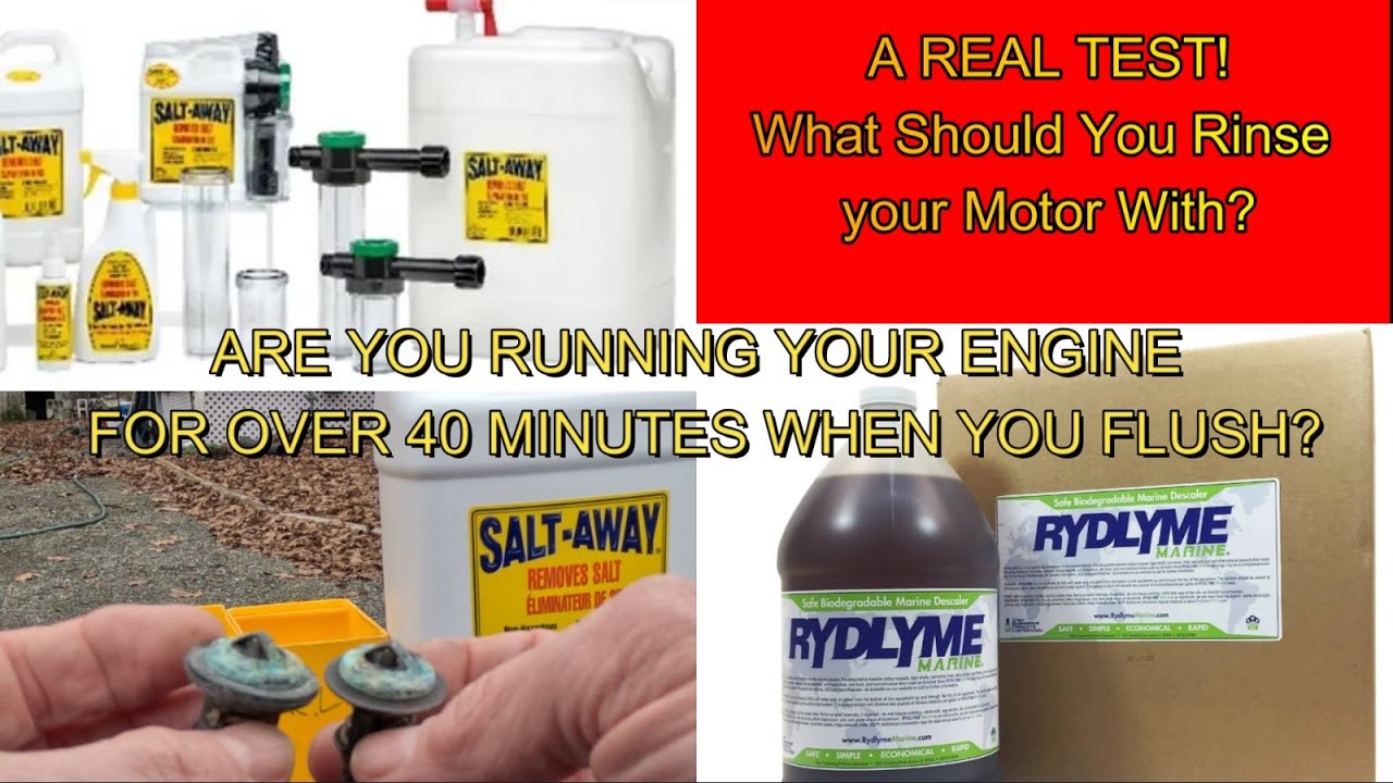 EP1 RYDLYME VS SALTAWAY which one should you flush your motor with? NW