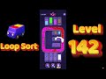 Loop Sort Level 142 Walkthrough 🚚🧩 | Truck Puzzle Game | Solutionguruji