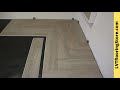 Installing Square Style Herringbone Rigid Core LVP