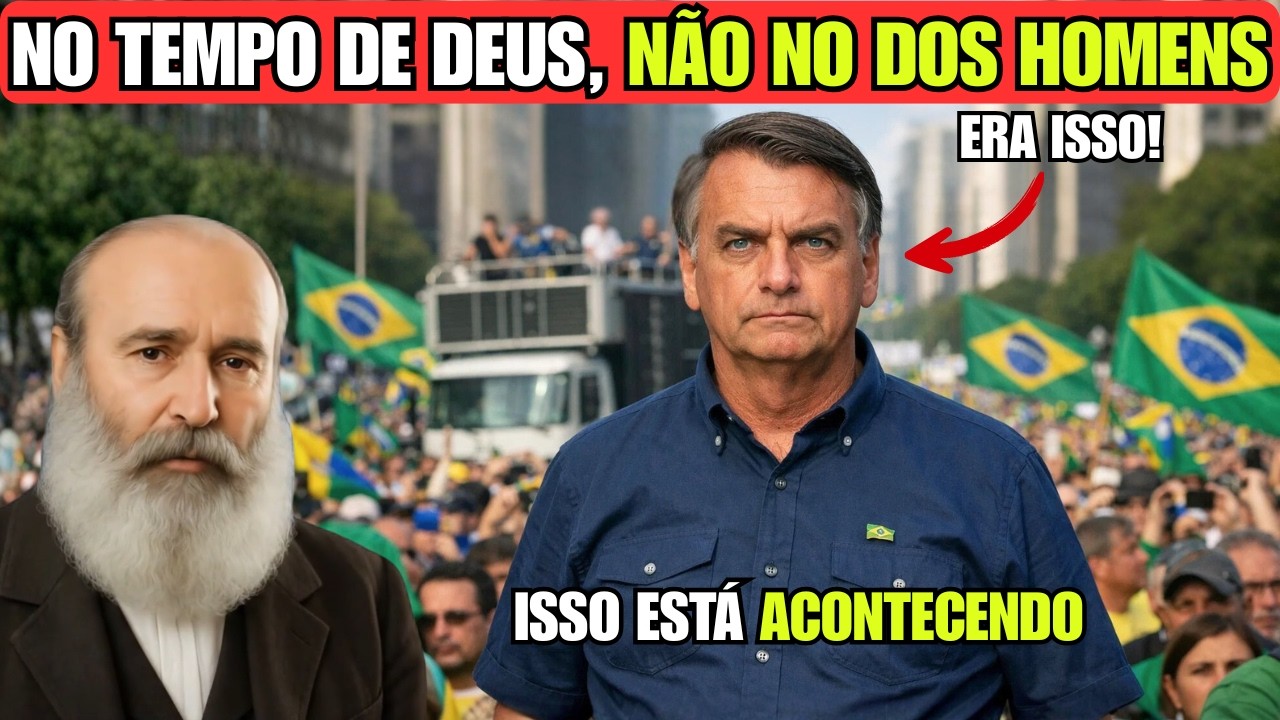 NO TEMPO DE DEUS, NÃO NO DOS HOMENS! ISSO ESTÁ ACONTECENDO! PSICOGRAFIA BEZERRA DE MENEZES