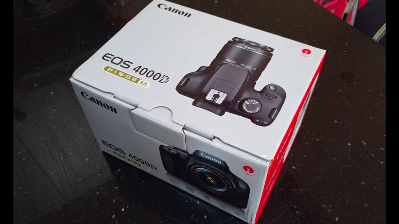 Canon EOS 4000D UNBOXING 