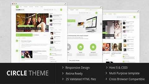 Circle theme - Multi Purpose Template | Themeforest Website Templates and Themes