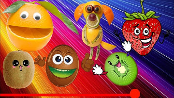 Hey Bear Sensory - Smoothie Mix!- Fun  Dance Video with music and animation !