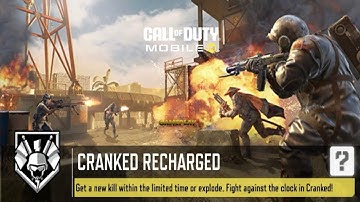 Call of Duty: Mobile - Cranked Recharged MP Mode Gameplay! | Milton37LiveCODM 