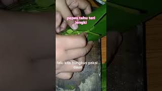 Pepes Tahu Teri Ala