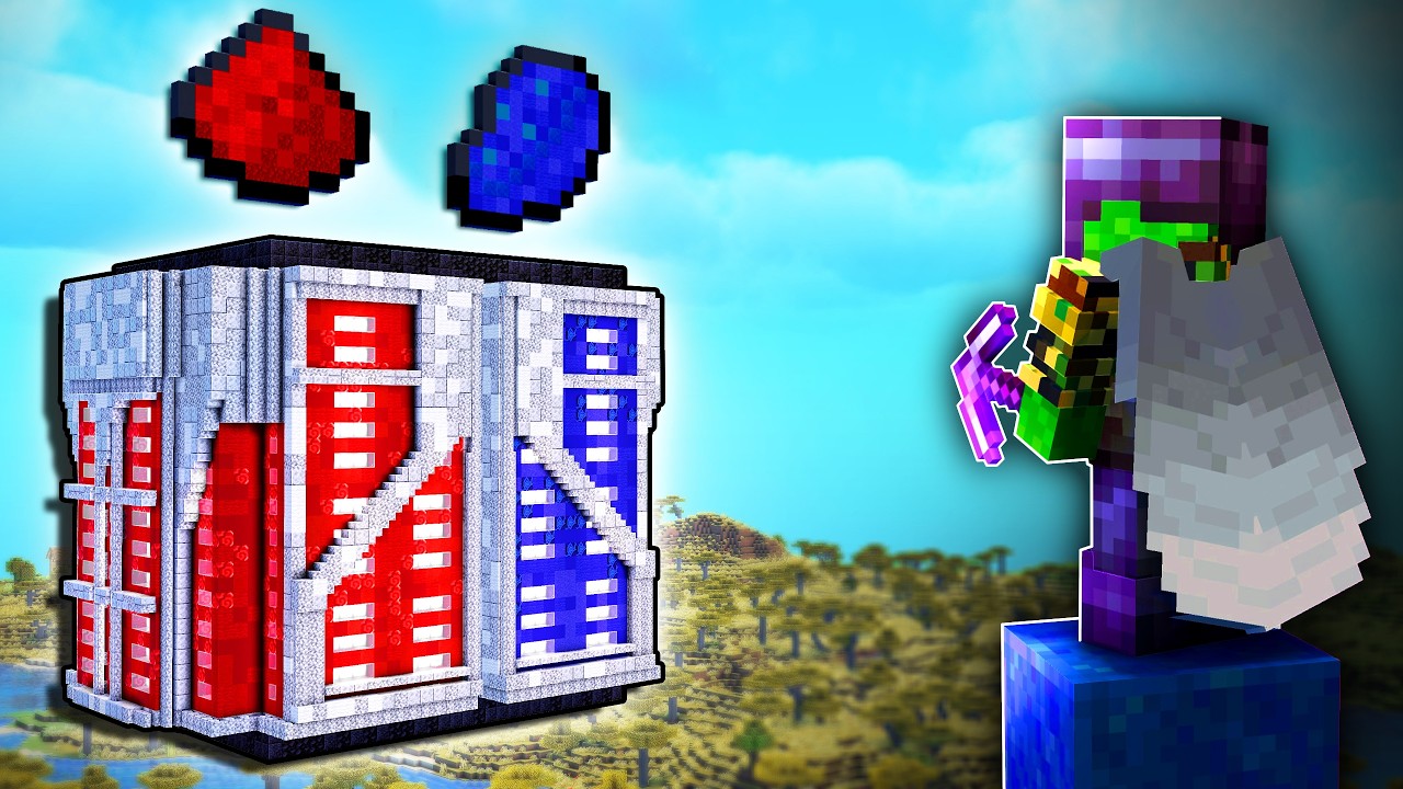 A Farm de Redstone e Lápis-Lazúli mais ABSURDA no Minecraft