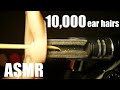 【ASMR耳かき】耳毛１万本のゾワゾワ音😍The tingling sound of 10,000 ear hairs✨귀털 1 만개의 조와조와하는 귀이개 소리／ No talking