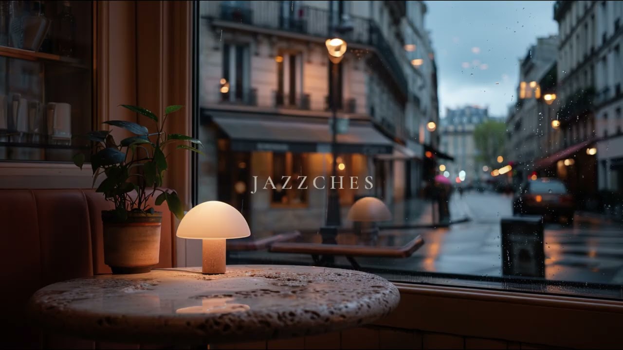 비오는 파리 카페, 고요함 속에 창밖을 바라보게 되는 감성 보컬 재즈 | JazzChes (26)